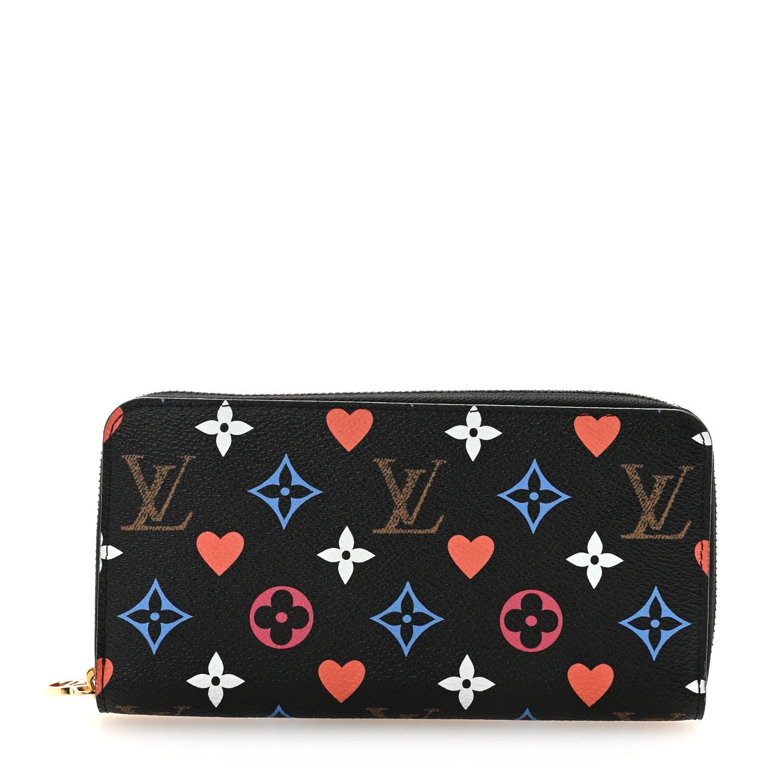 Louis Vuitton Game On Zippy Wallet Black