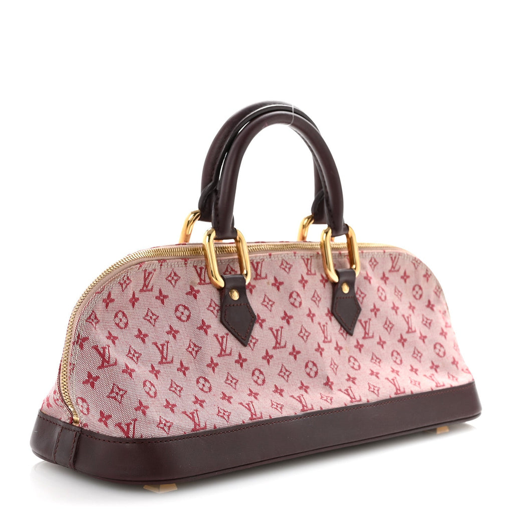Louis Vuitton Mini Monogram Alma Long Cherry