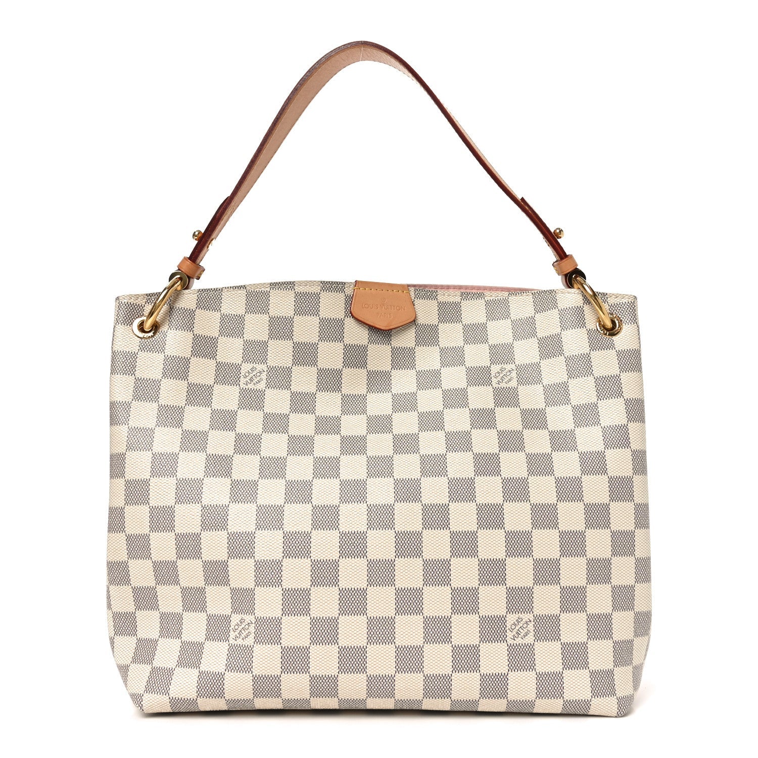Louis Vuitton Damier Azur Graceful PM Rose Ballerine