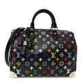 Louis Vuitton LV X TM Monogram Multicolor Speedy Soft 30 Black