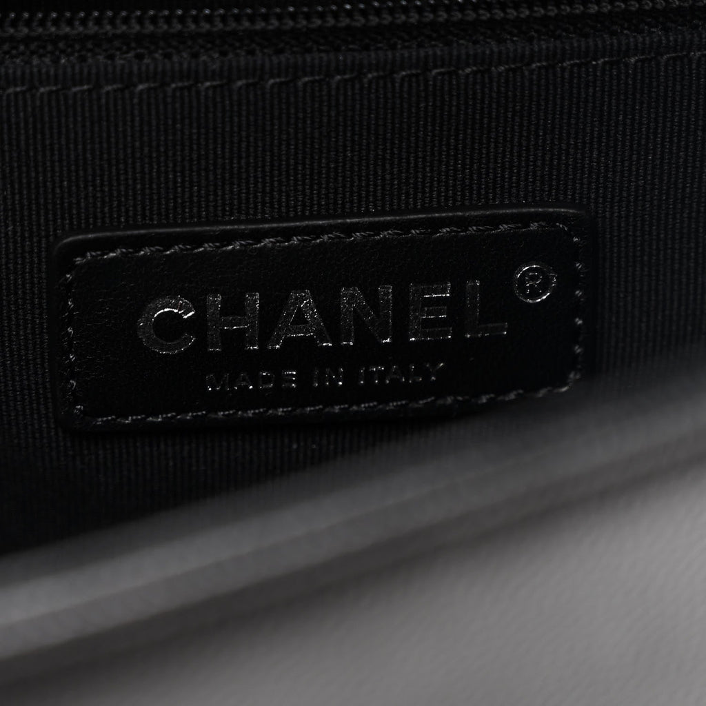 Chanel Caviar Quilted New Medium Boy Flap Black