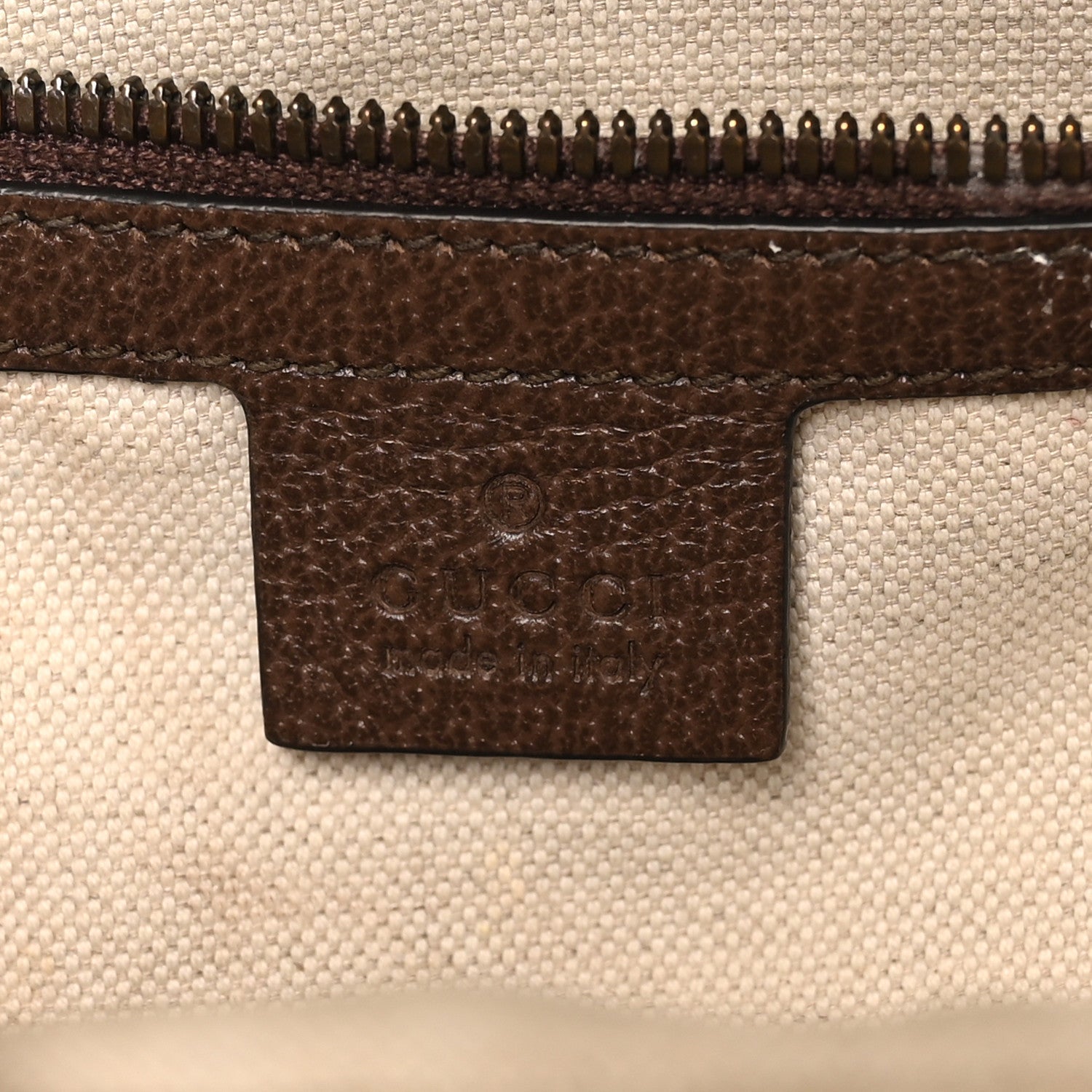 Gucci GG Supreme Monogram Medium Ophidia Day Backpack Brown