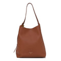 Louis Vuitton Grained Calfskin Low Key Hobo MM Cognac