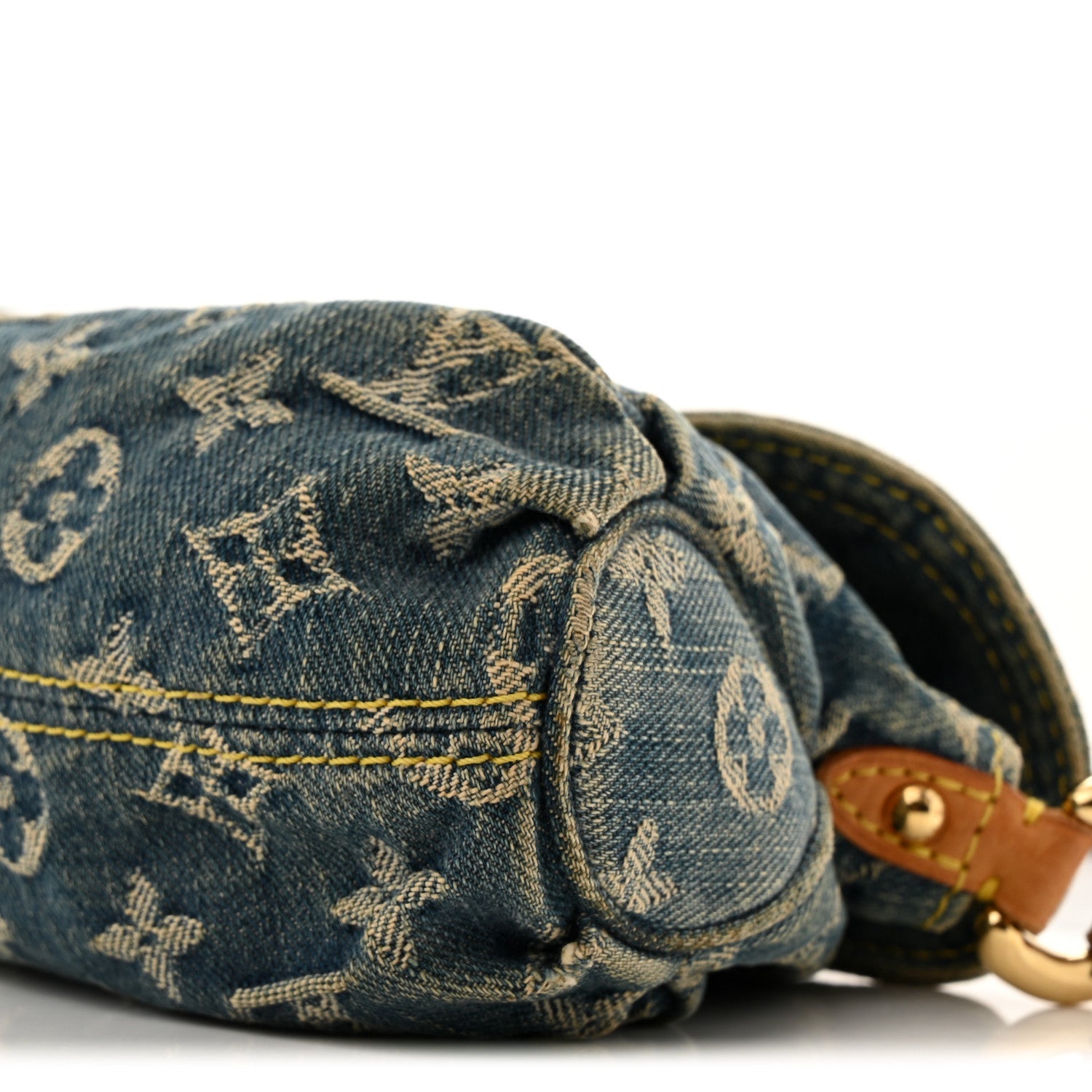 Louis Vuitton Monogram Denim Mini Pleaty Blue