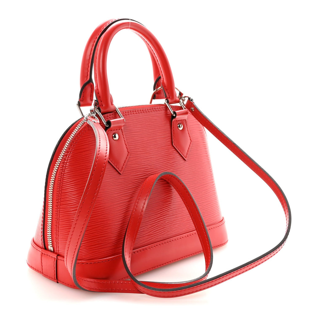 Louis Vuitton Epi Alma BB Coquelicot