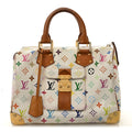 Louis Vuitton Monogram Multicolor Speedy 30 White