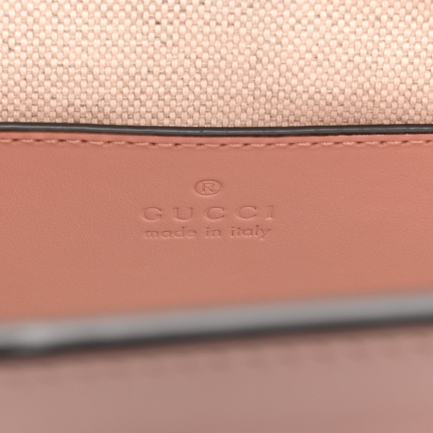 Gucci Calfskin GG Matelasse Small Slim Chain Shoulder Bag Perfect Pink Natural