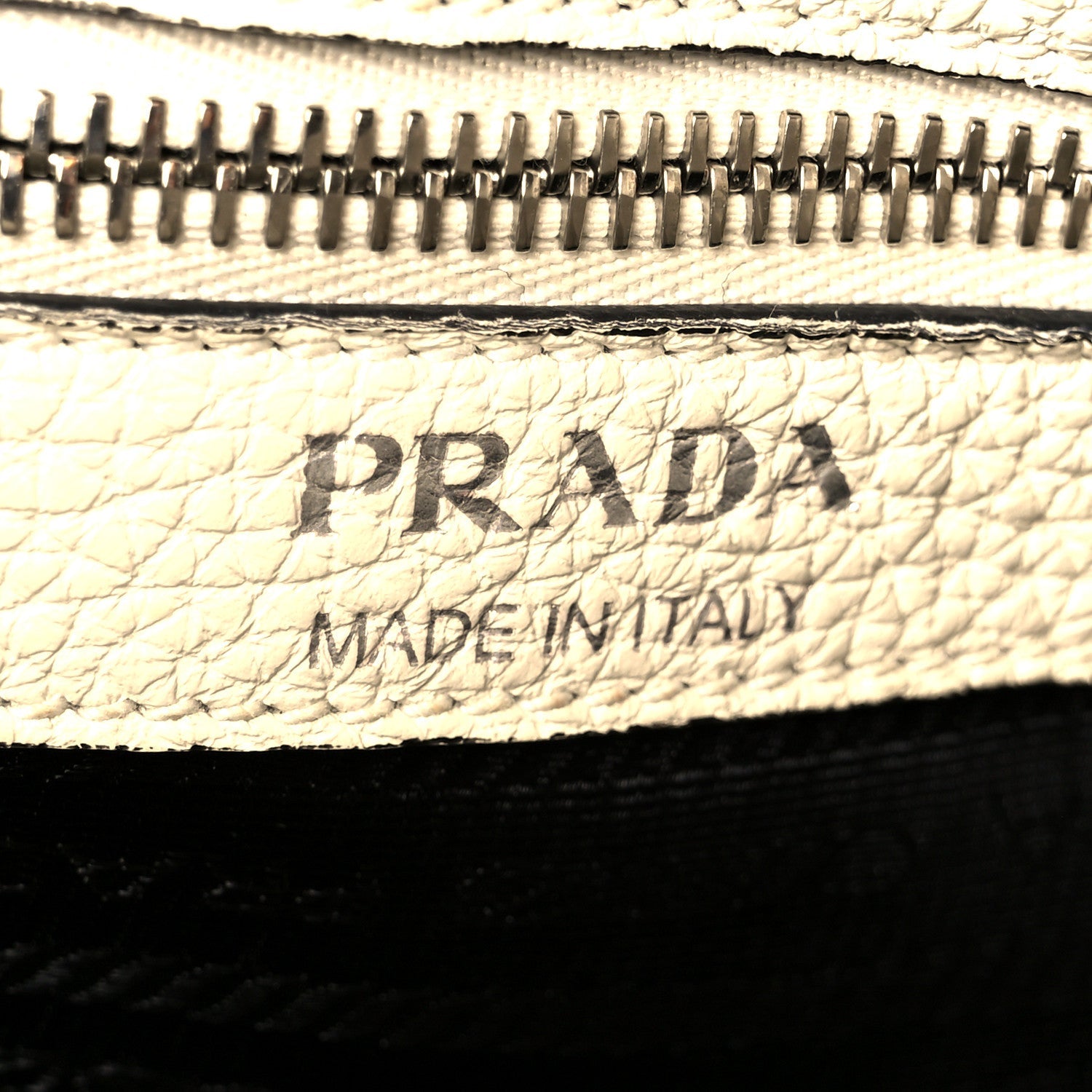 Prada Vitello Daino Soft Hobo Messenger Bag White