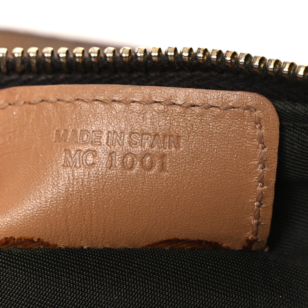 Christian Dior Monogram Mini Saddle Pochette Brown