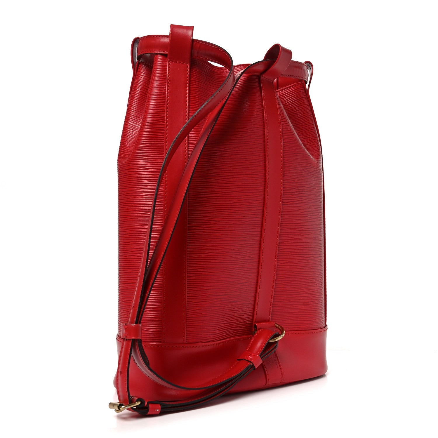Louis Vuitton Epi Randonnee PM Castillan Red