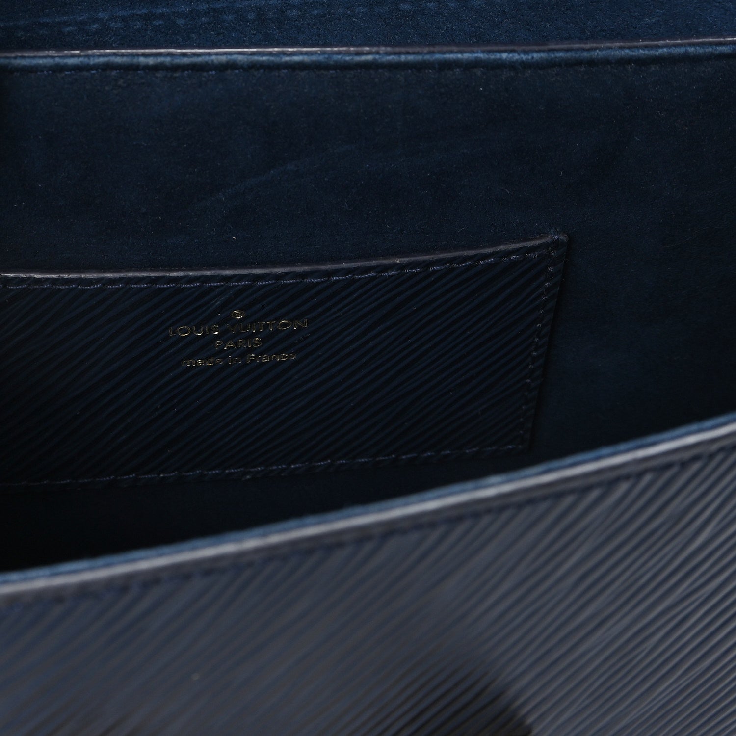 Louis Vuitton Epi Twist Shoulder Bag MM Indigo