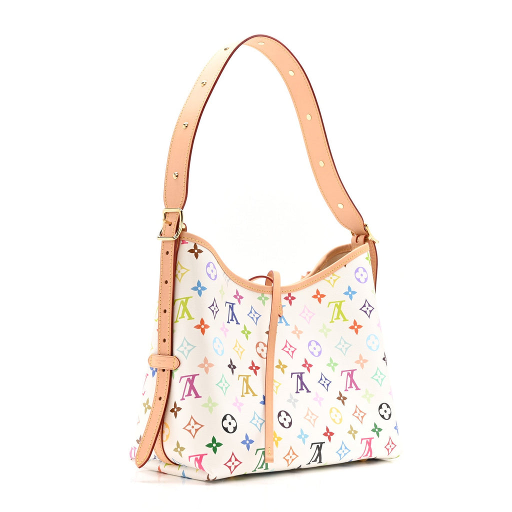 Louis Vuitton LV X TM Monogram Multicolor CarryAll PM White