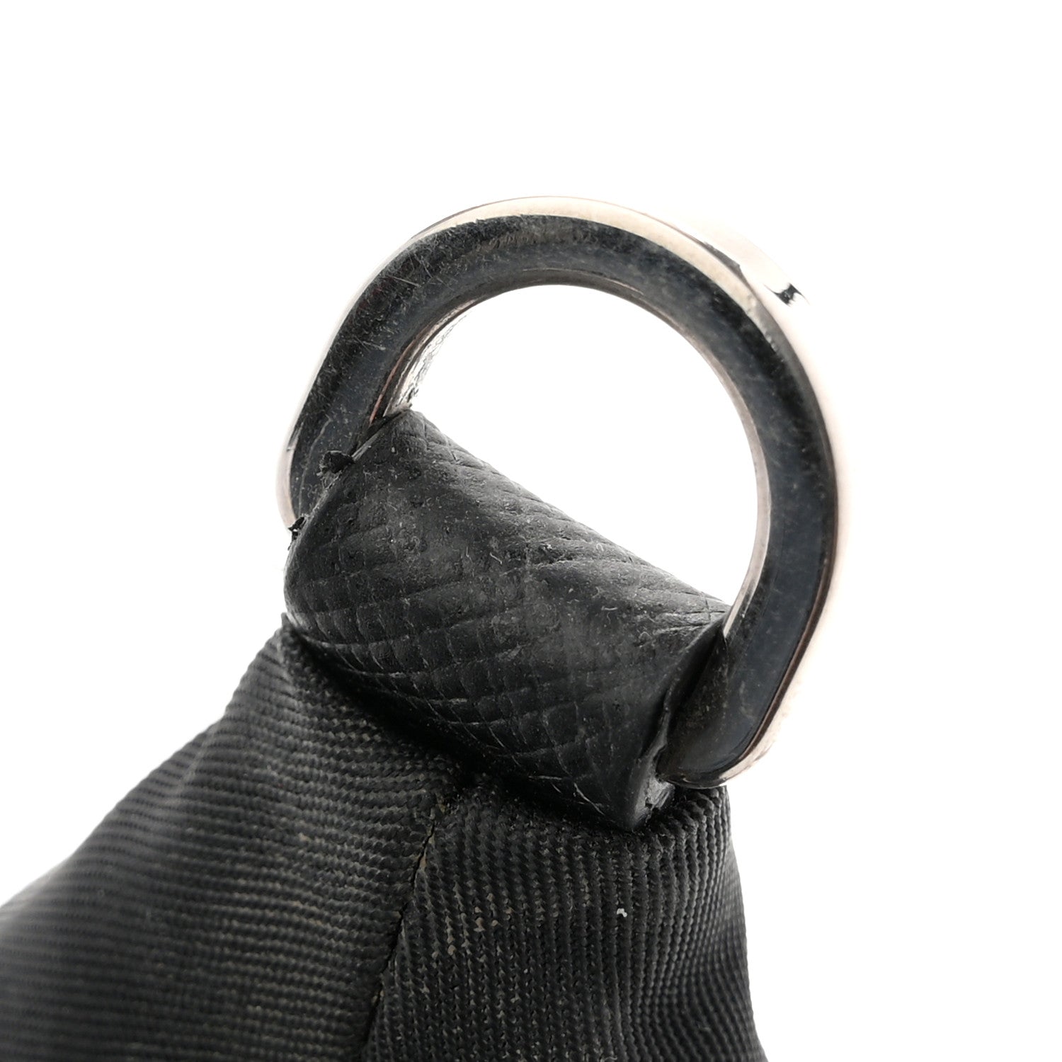 Prada Tessuto Nylon Saffiano Re-Edition 2006 Shoulder Bag Black