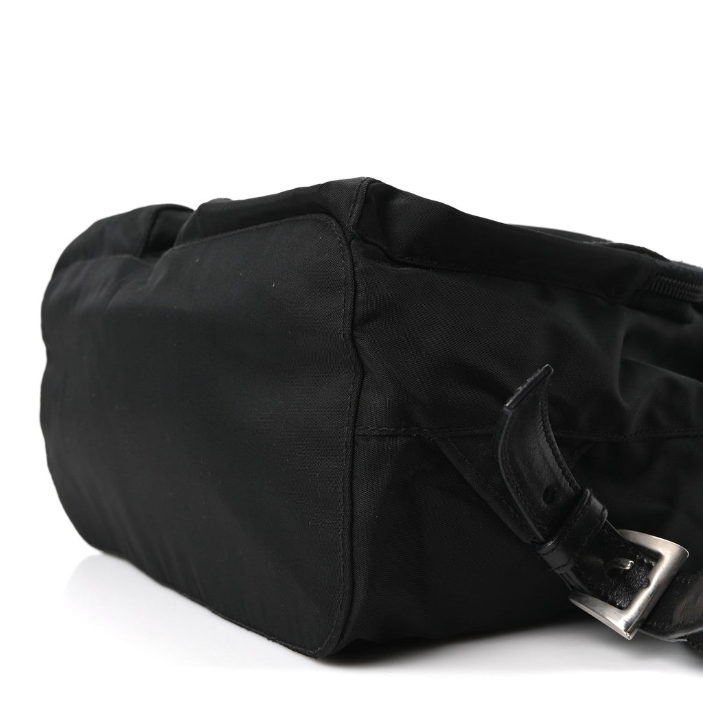 Prada Nylon Vela Small Backpack Black