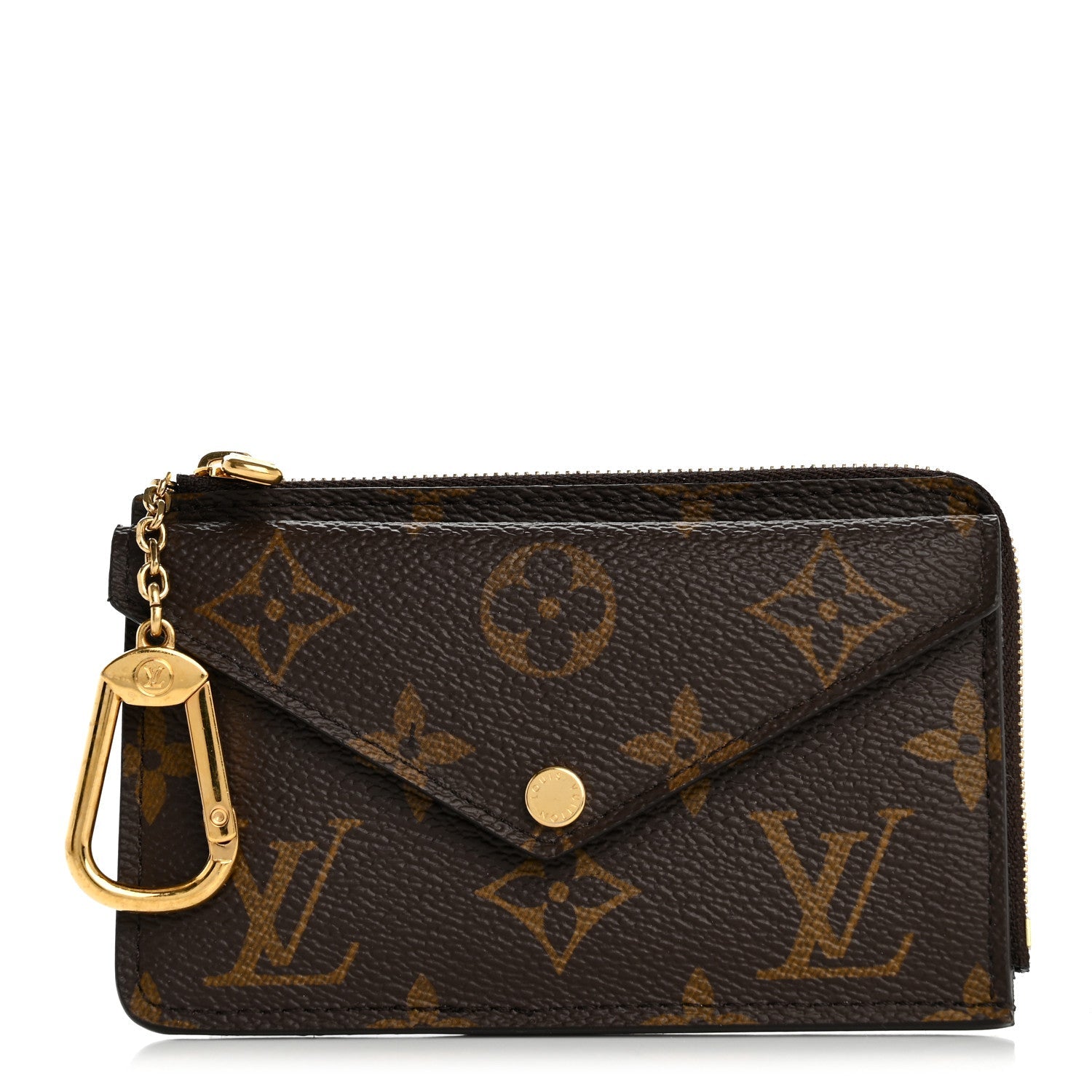 Louis Vuitton Monogram Recto Verso Card Holder Black