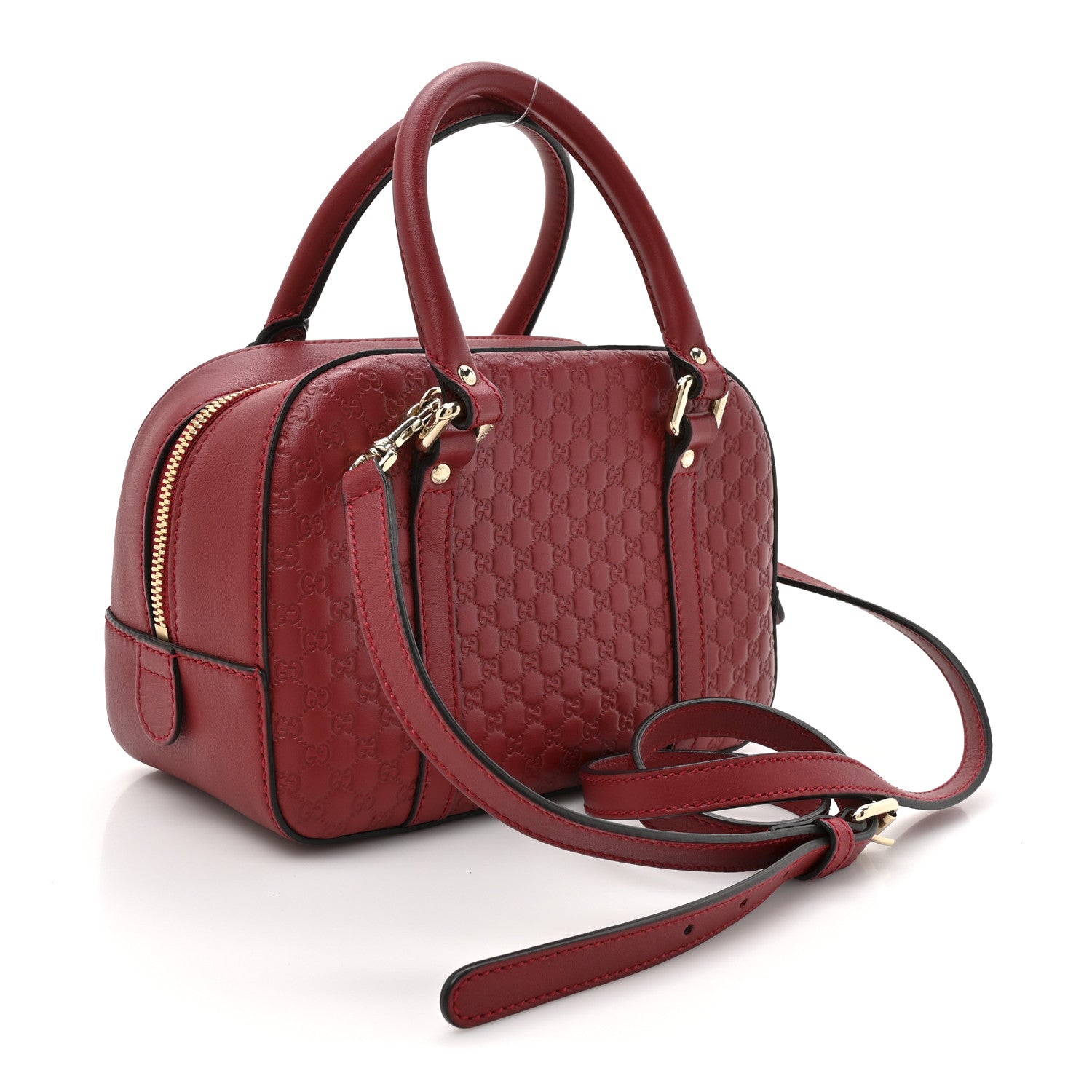 Gucci Soft Microguccissima Small Crossbody Bag Rosso