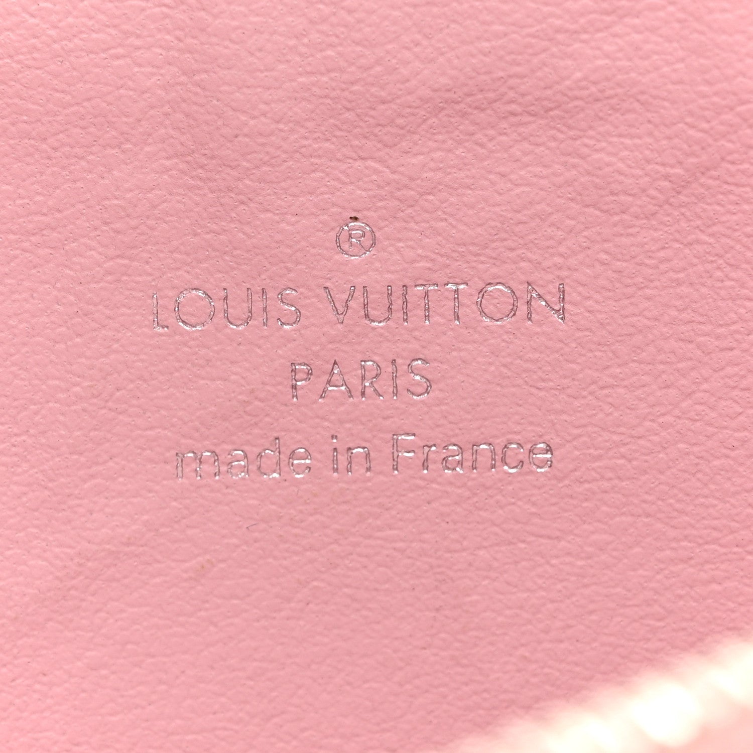 Louis Vuitton Epi Felicie Chain Wallet Zippered Insert Rose Ballerine