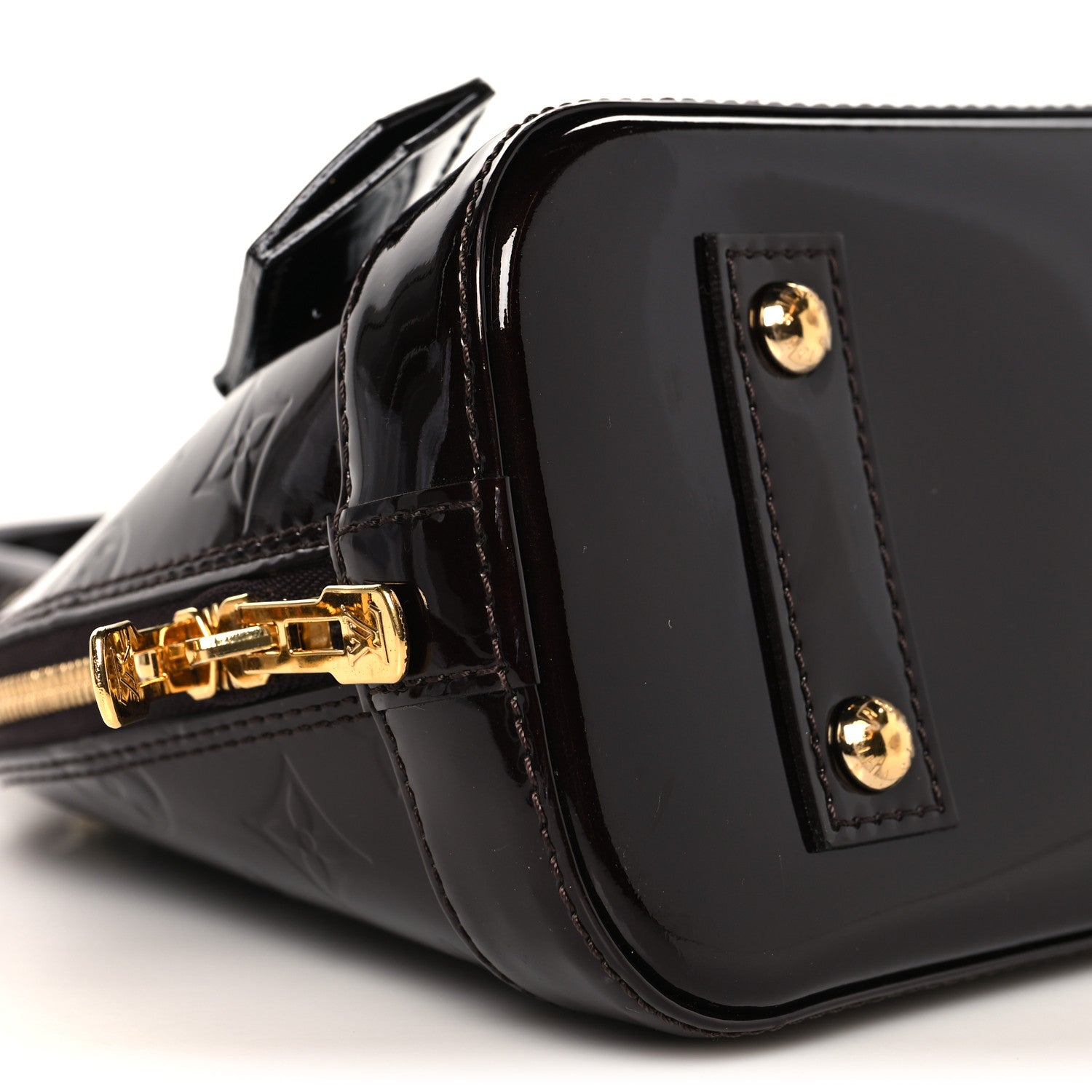 Louis Vuitton Vernis Alma BB Amarante