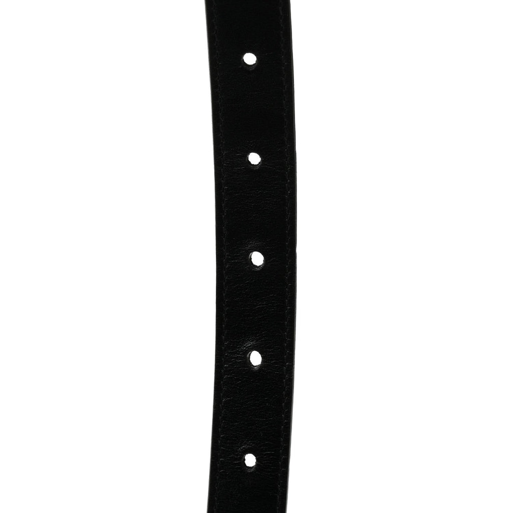 Gucci Calfskin Double G 90 36 Belt Black