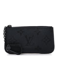 Louis Vuitton Monogram Midnight  Key Pouch Black