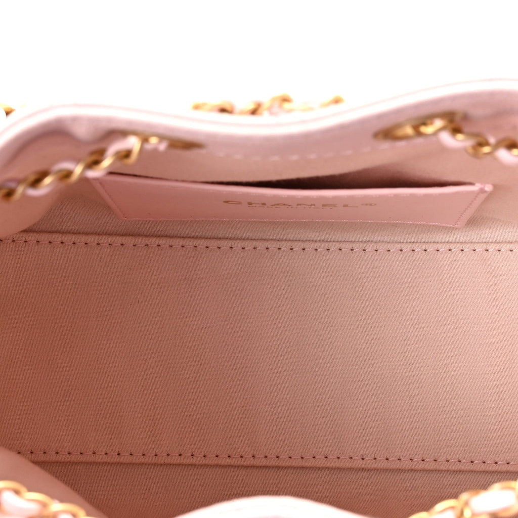 Chanel Caviar Quilted Mini Chanel 25 Handbag Light Pink