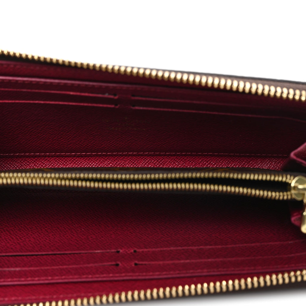 Louis Vuitton Monogram Clemence Wallet Fuchsia