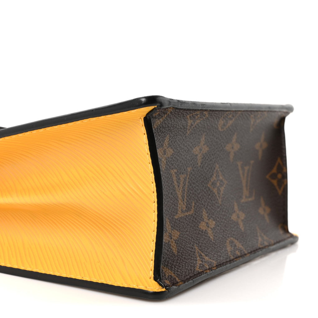 Louis Vuitton Vernis Epi Monogram Spring Street Bitume Metallise