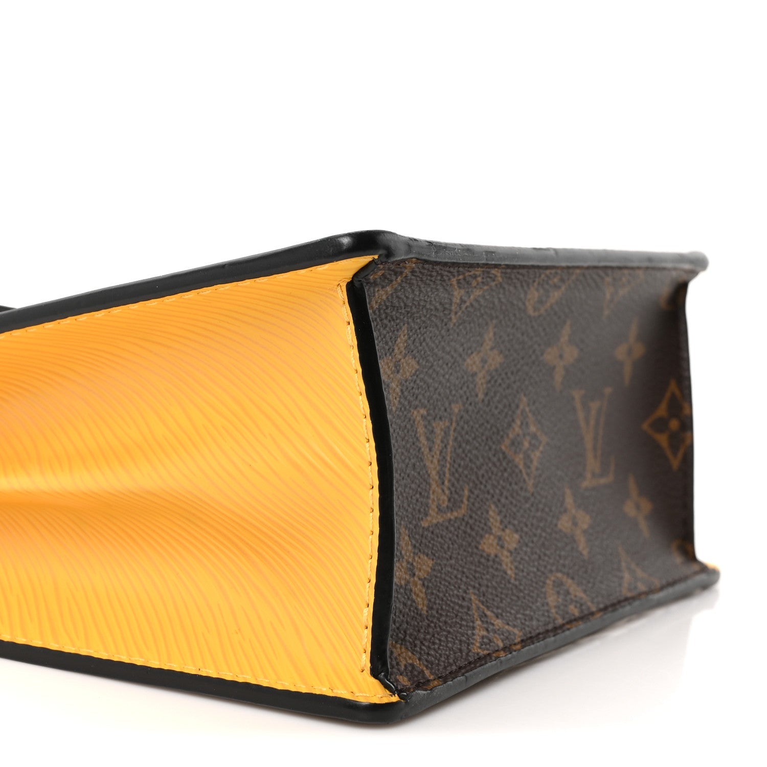 Louis Vuitton Vernis Epi Monogram Spring Street Bitume Metallise