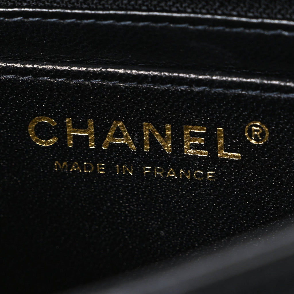 Chanel Caviar Quilted Mini Square Flap Black