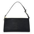 Louis Vuitton Epi Pochette Accessories 24 Black