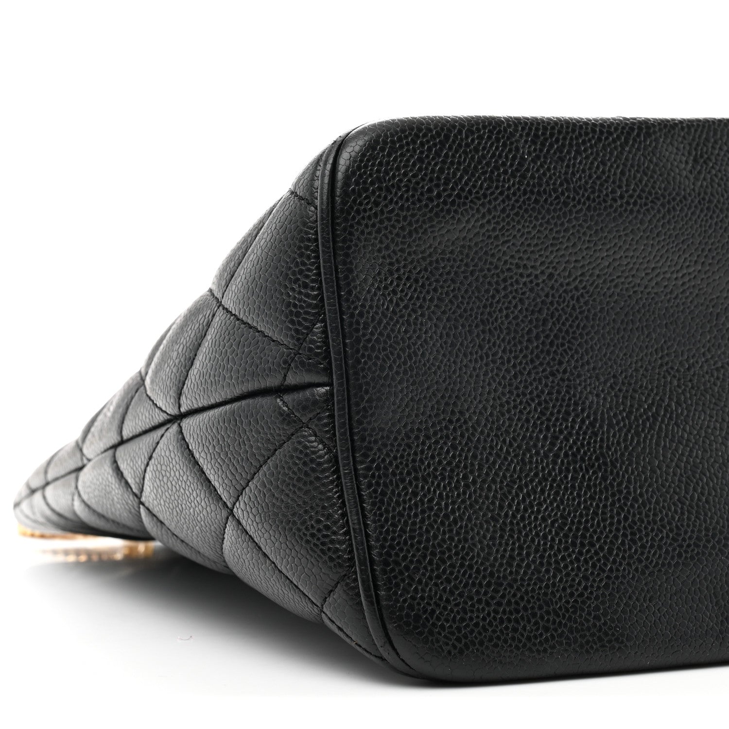 Chanel Caviar Quilted Medallion Tote Black
