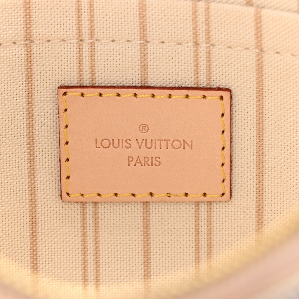 Louis Vuitton Damier Azur Neverfull MM GM Pochette