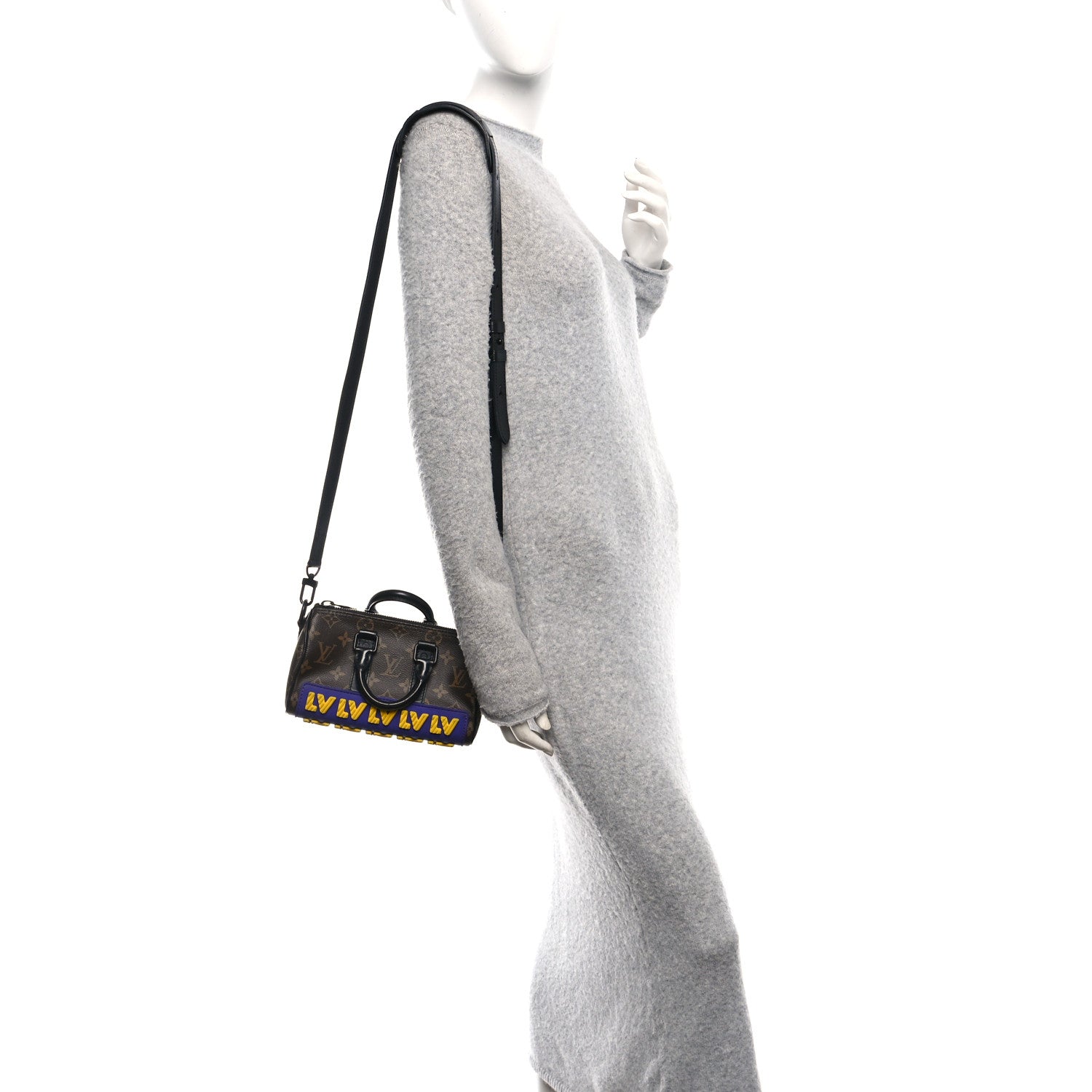 Louis Vuitton Monogram LV Rubber Keepall XS Multicolor