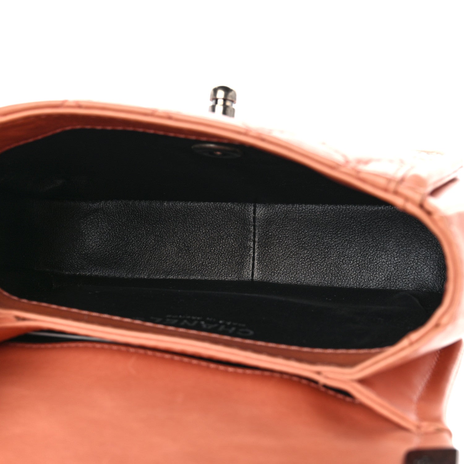 Chanel Calfskin Quilted Small Prestige Top Handle Flap Pink