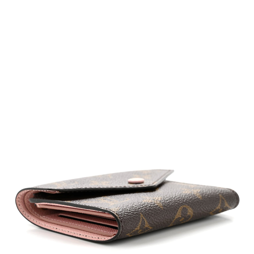 Louis Vuitton Monogram Victorine Wallet Rose Ballerine