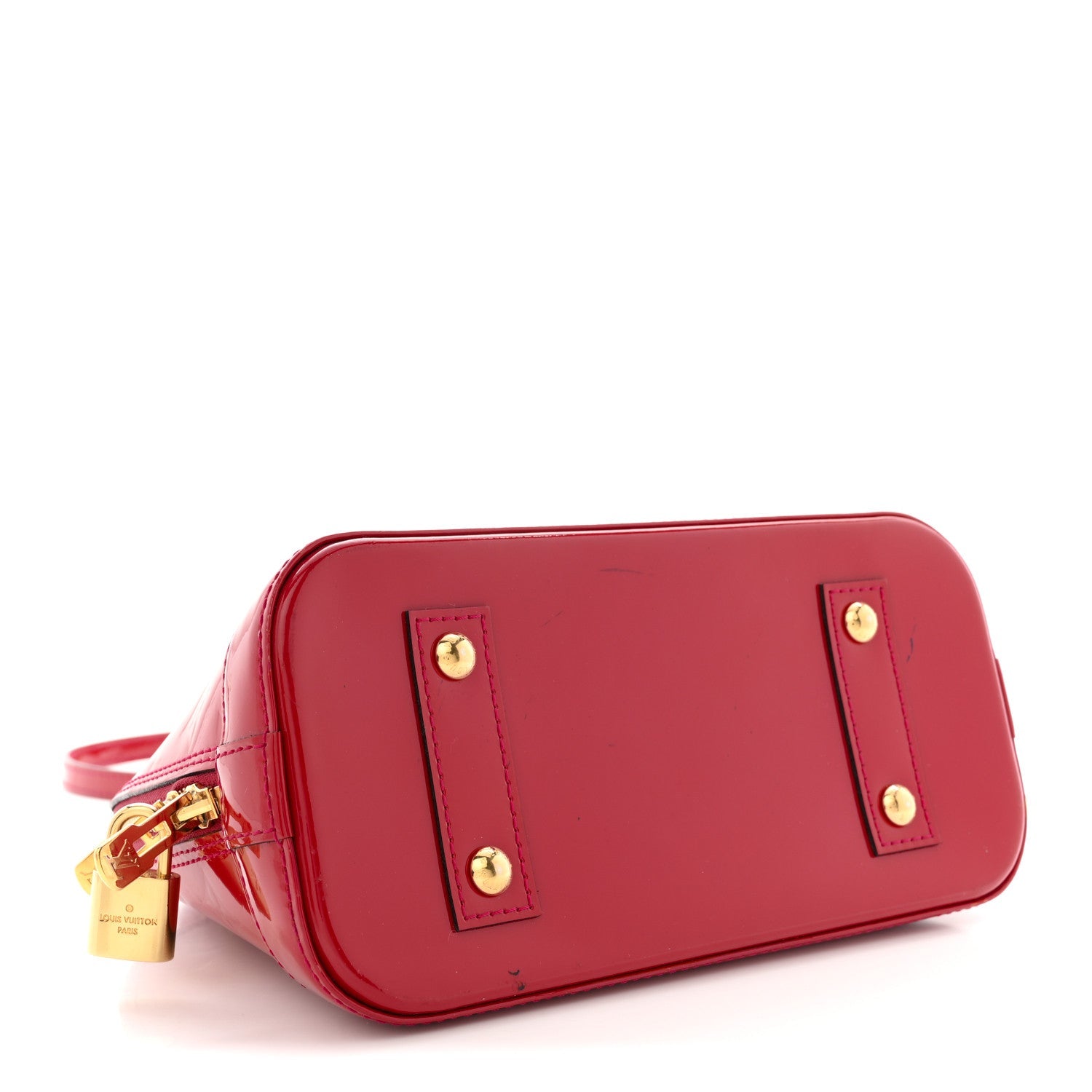 Louis Vuitton Vernis Alma BB Rose Indien