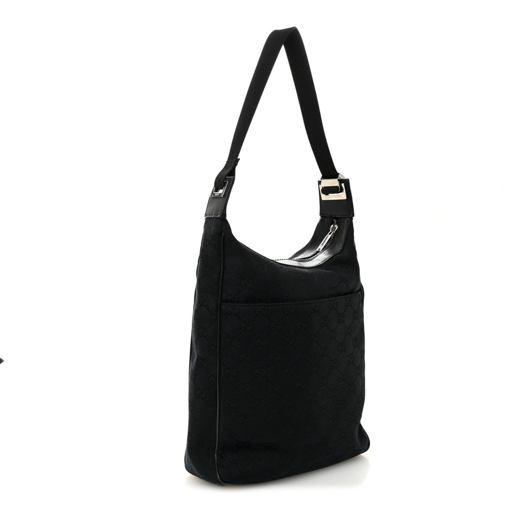 Gucci Monogram Hobo Black