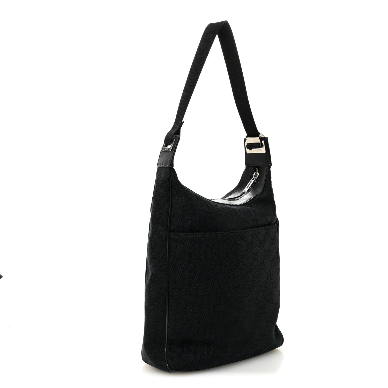 Gucci Monogram Hobo Black