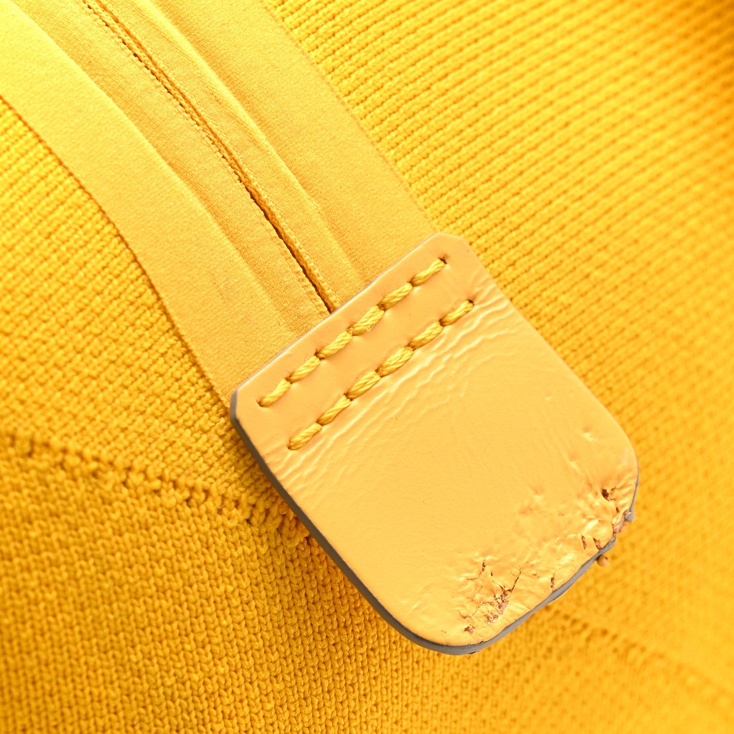 Louis Vuitton Knit Monogram Horizon Soft Duffle 55 Jaune