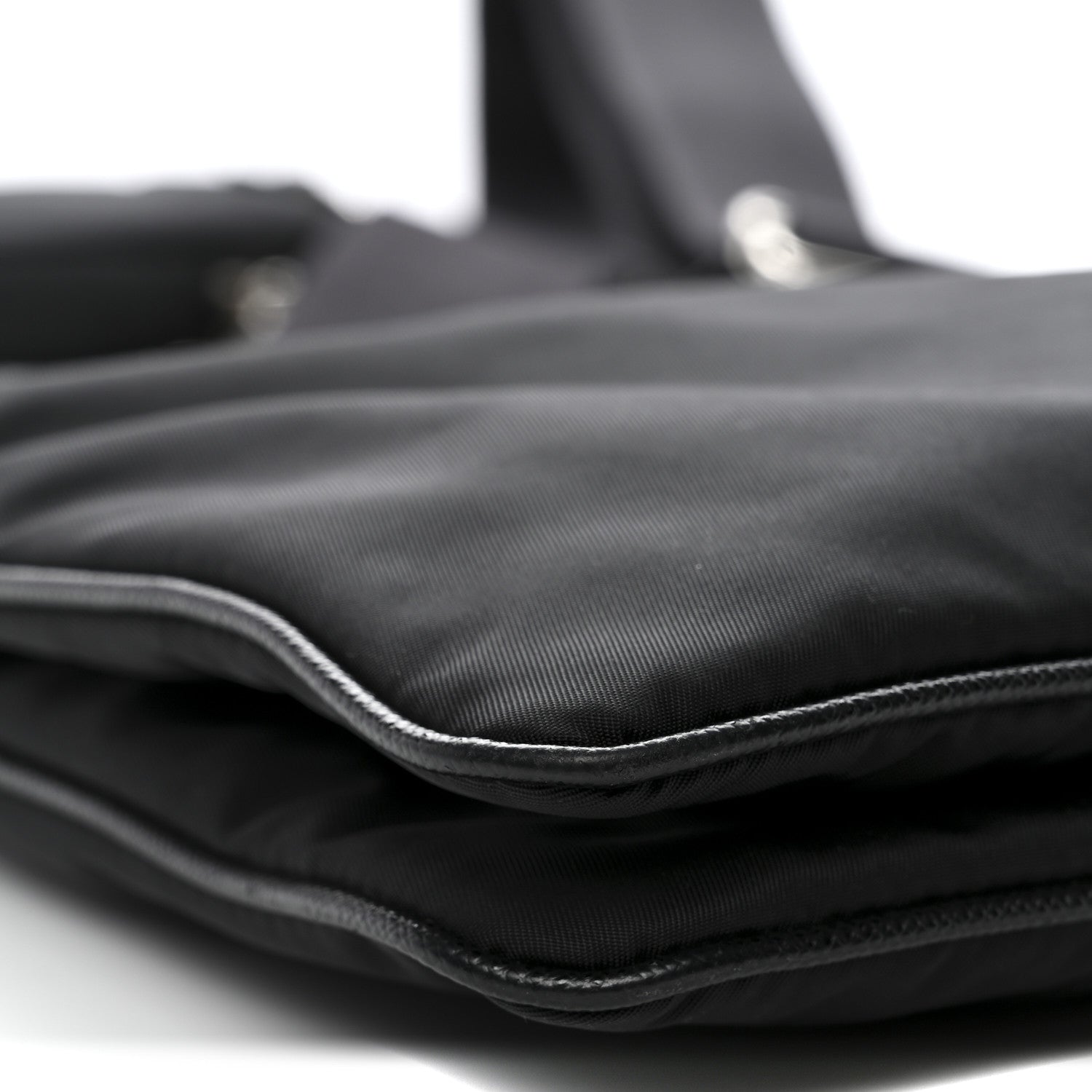 Prada Re-Nylon Saffiano Re-Edition 2000 Double Zip Crossbody Bag Black