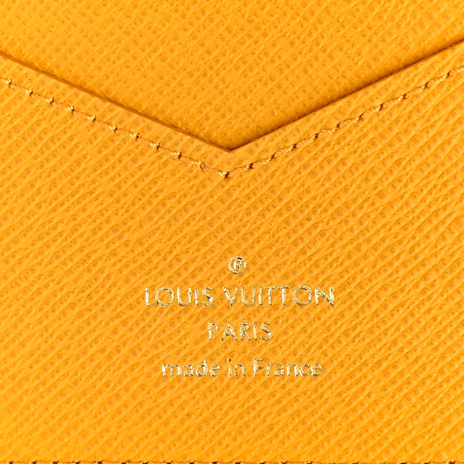 Louis Vuitton Monogram 2022 Christmas Animation New York Soho Passport Cover Yellow
