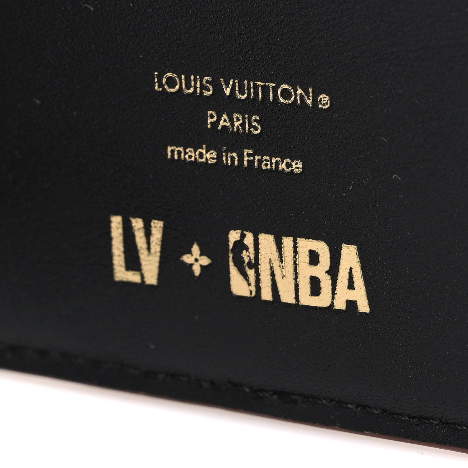 Louis Vuitton X NBA Grained Calfskin Monogram Pocket Organizer Brick Orange