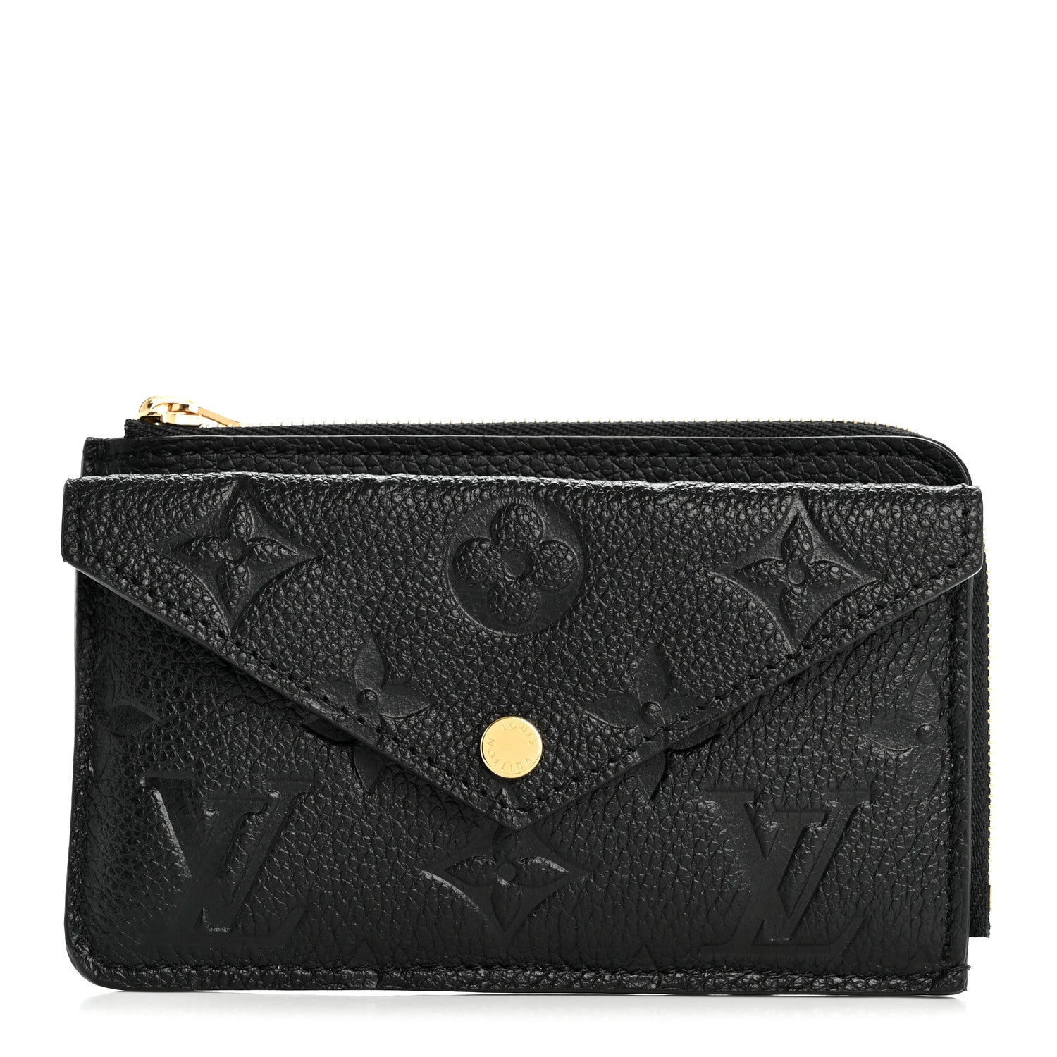 Louis Vuitton Empreinte Recto Verso Card Holder Black