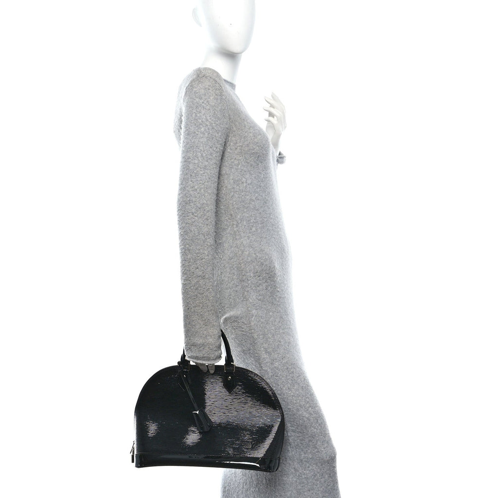 Louis Vuitton Electric Epi Alma MM Black