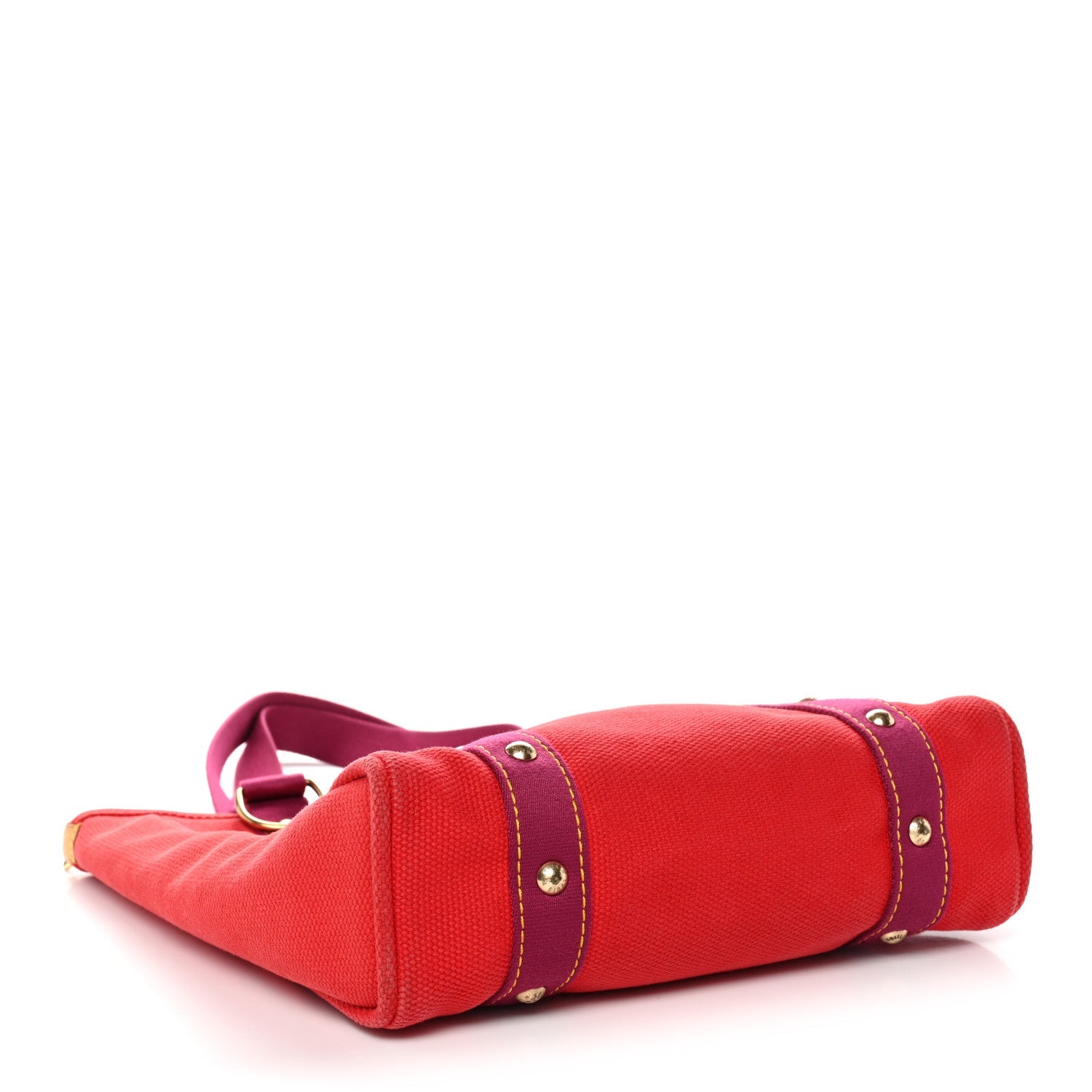 Louis Vuitton Toile Antigua Cabas MM Red Pink