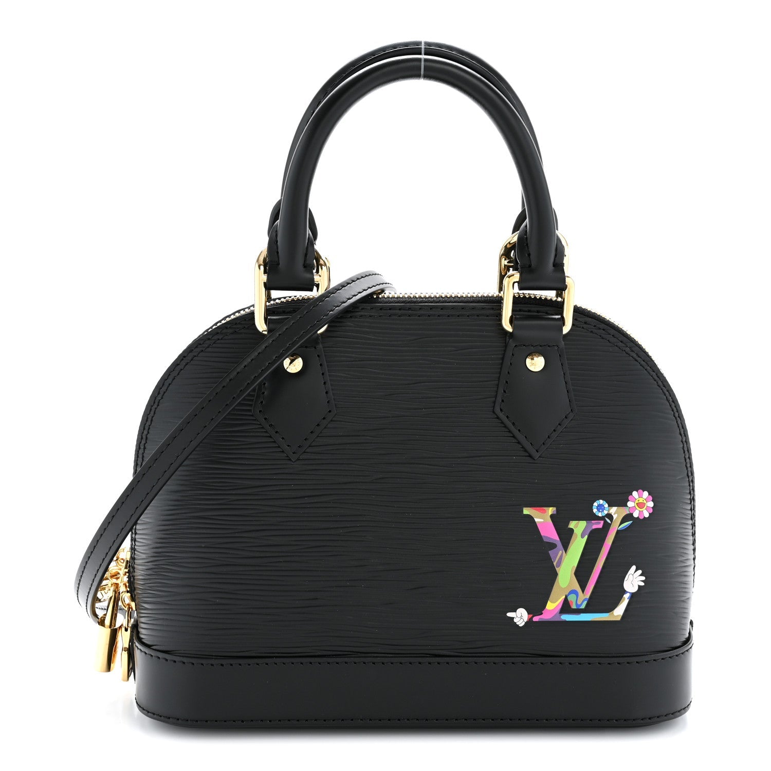 Louis Vuitton LV X TM Epi Alma BB Black