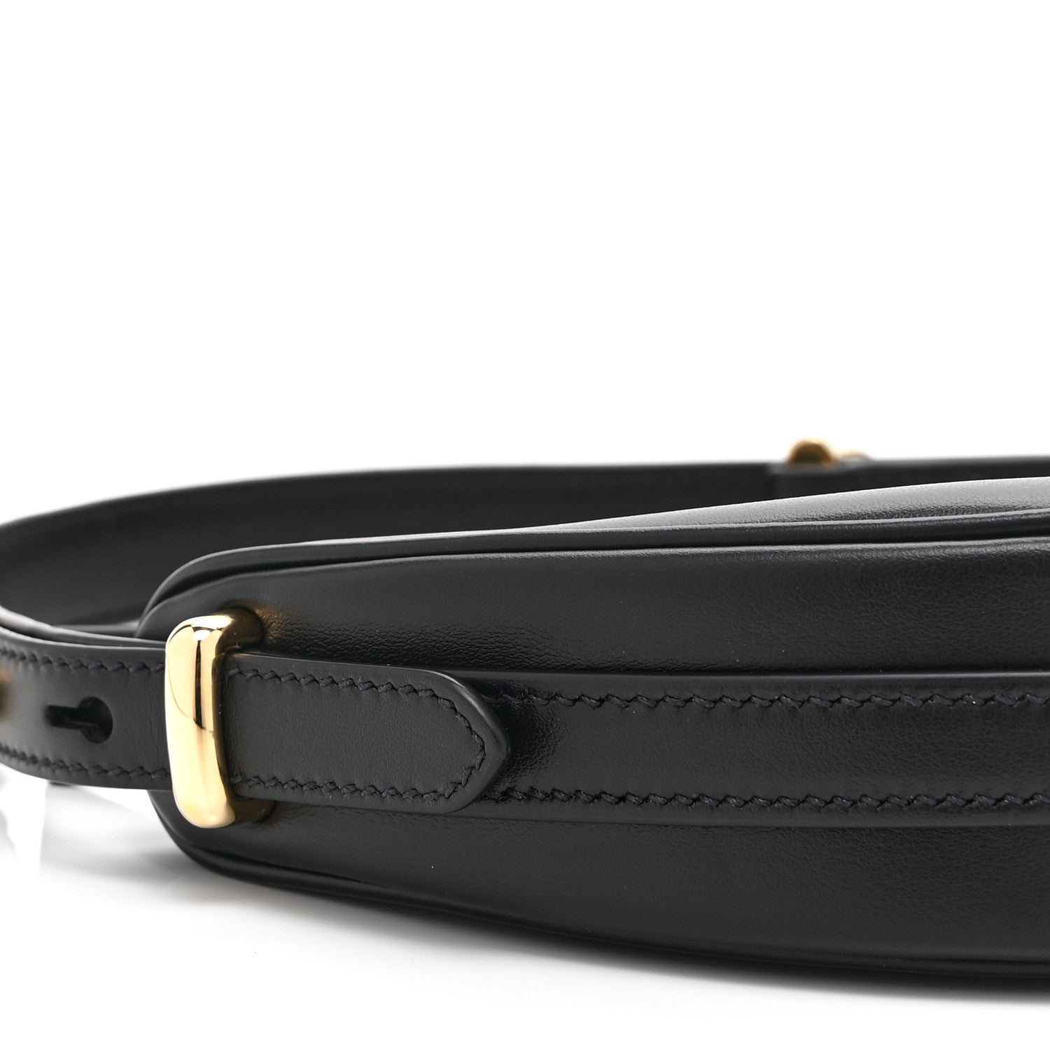 Prada Soft Calfskin Mini Arque Shoulder Bag Black