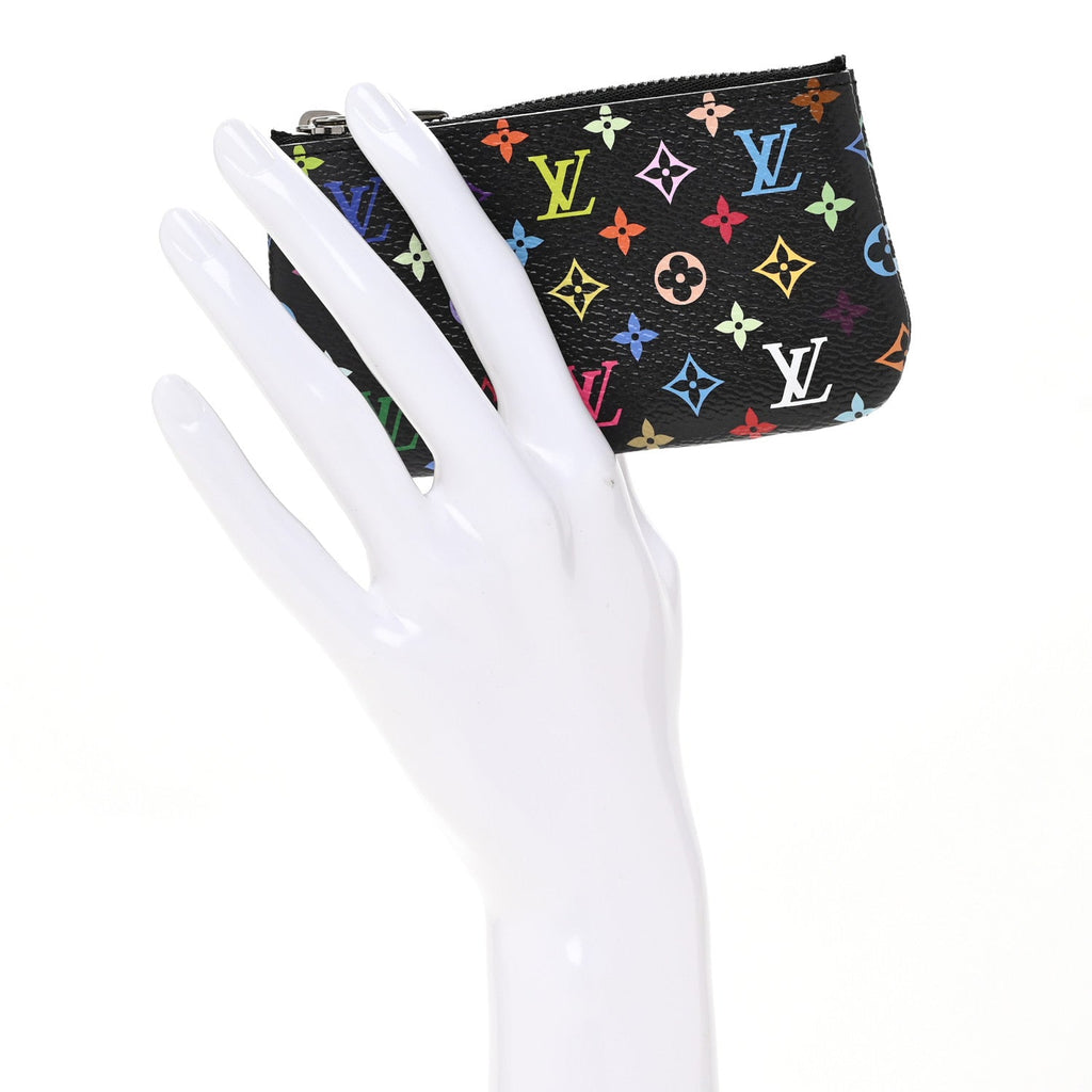 Louis Vuitton LV X TM Monogram Multicolor Key Pouch Black
