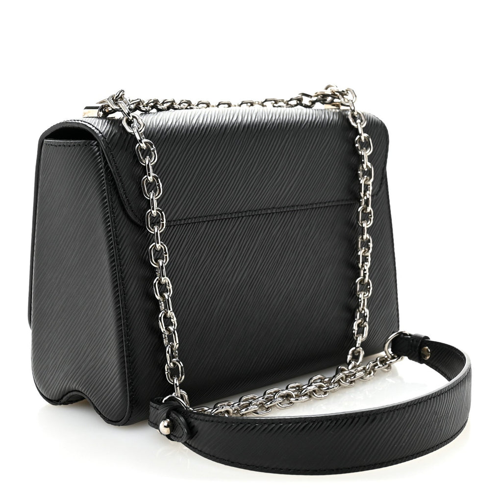 Louis Vuitton Epi Twist Shoulder Bag MM Black