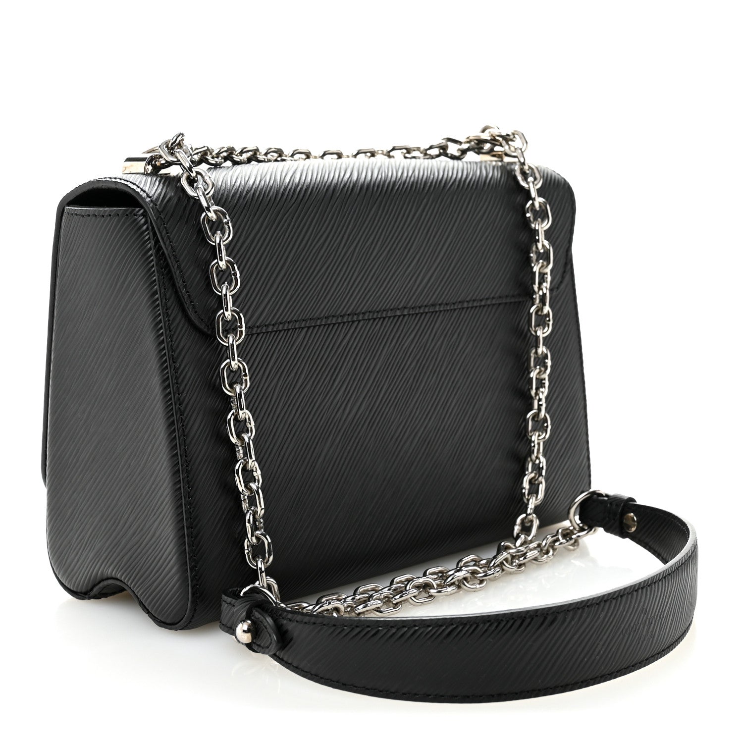Louis Vuitton Epi Twist Shoulder Bag MM Black